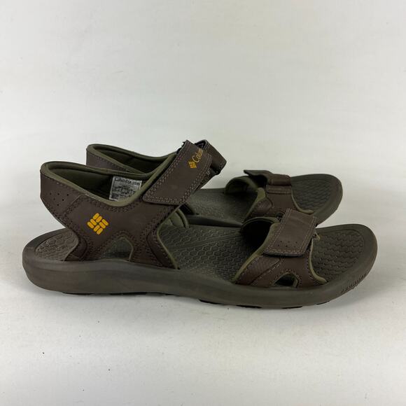 Columbia Riptide II Hiking Sandals Men's 9 Brown Low Adjustable Strap YM5363-255 - Picture 2 of 9